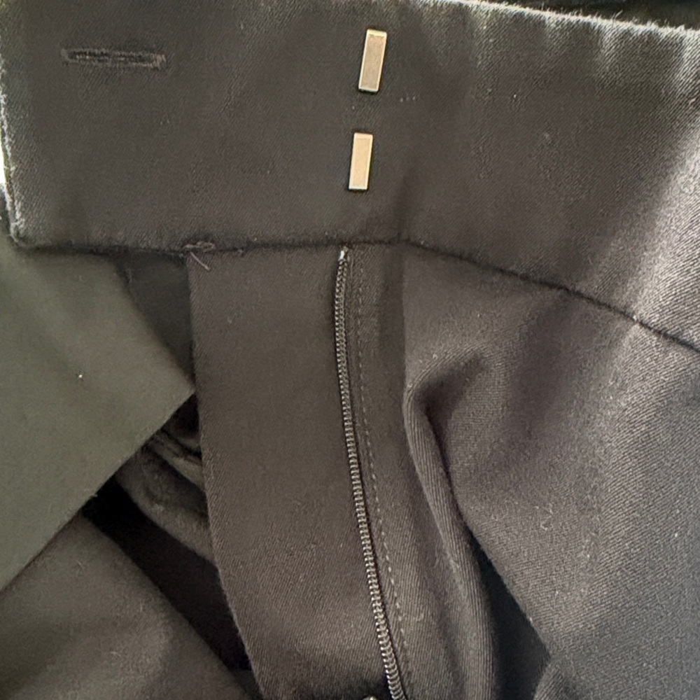 Loft Outlet Black Curvy Skinny Ankle Pants Size 14 - Picture 10 of 11